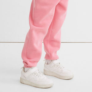 Pantalones de chándal de punto unisex de diseño personalizado, pantalones de chándal informales para niños y niñas, pantalones de chándal para bebés - Product Image 2