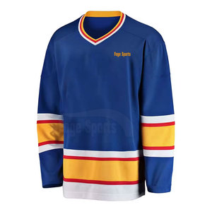 Maillot de hockey sur glace d'équipe confortable et à coupe étroite en matériau durable Maillot de hockey sur glace fabriqué au Pakistan - Product Image 2