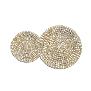 Traditional Vietnamese Handwoven WALL HANGING BASKET DECOR Natural Material and High Quality for Environment-conscious Home - Product Image 1