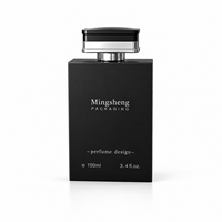 Mingsheng, fabricant chinois sur mesure, flacons de parfum miniatures en verre mat de style antique avec vaporisateur pour femmes