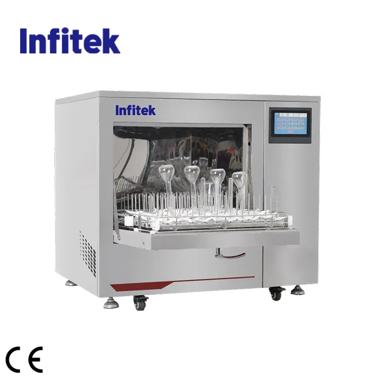Infitek CE 승인 실험실 및 의료 120L 자동 유리 세탁기/유리 제품 세탁기