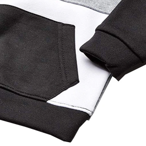 Sweats à capuche brodés avec logo personnalisé pour hommes Sweats à capuche de poche en coton 100% de haute qualité avec impression numérique Hiver - Product Image 5