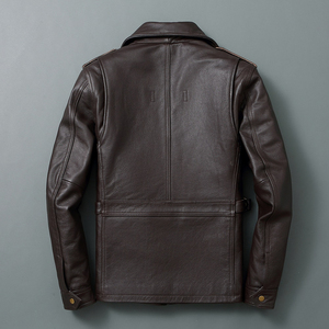Custom <b>Men</b> <b>Leather</b> <b>Jacket</b> Pakistan Made Top Product <b>Leather</b> <b>Jacket</b> For <b>Men</b> - Product Image 2