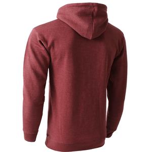 Sweatshirts à capuche unisexes en molleton régulier Logo personnalisable brodé avec motif à carreaux Saison d'hiver Polyester Coton Confort - Product Image 5