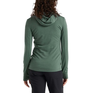 Sudadera con Capucha de Felpa Lisa con Cierre de Cremallera para Mujer PIHA SPORTS 2026, 100% Algodón, Mangas Largas, Bolsillo Delantero, Suave y Elástica, Tallas Grandes - Product Image 6