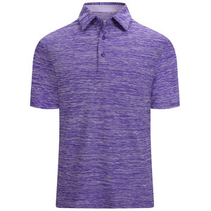 Manga corta de alta calidad para hombre para Polo Último diseño con tela de lona de patrón sólido Precio competitivo - Product Image 1