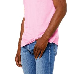 T-shirt pour homme à col rond 100% coton Coupe régulière Teint uni Manches courtes Confortable Léger Vêtement décontracté quotidien - Product Image 5