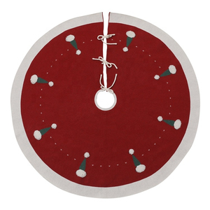 Falda para árbol de Navidad, tela duradera, base redonda para decoración de árbol de Navidad, cubierta para interiores, hogar, festivo, navideño, accesorio acogedor - Product Image 6