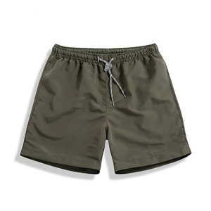 Pantalones cortos para correr para hombre de secado rápido Fitness negro pantalones cortos de doble capa para hombre nuevo deporte al por mayor con logotipo personalizado 100% algodón - Product Image 6