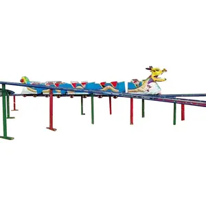 High Quality Amusement Park Rides Roller Coaster Thrilling Rides Slide Dragon Outdoor Playground Mini Roller Coaster