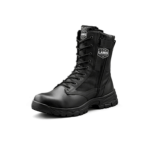 รองเท้าบูทข้อเท้าแบบยุทธวิธีกันน้ำสำหรับกิจกรรมกลางแจ้งรุ่นใหม่ล่าสุด รองรับการสกรีนโลโก้ ระบายอากาศได้ดี ผลิตจากหนัง - Product Image 6