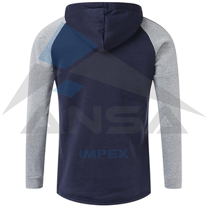 Wholesale <b>Men</b> Winter Solid 2-Piece Track Sweatsuits Hoodie Sweatpants Set Comfortable Athletic Jogging Fleece - Product Image 2