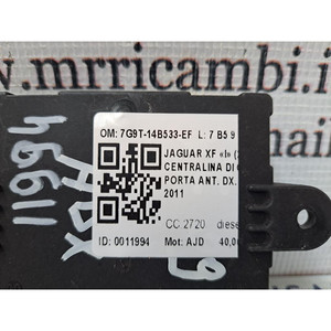 Unidad de Control de Puerta Delantera Derecha para JAGUAR XF Serie 7G9T-14B533-EF (08>11) - Product Image 5
