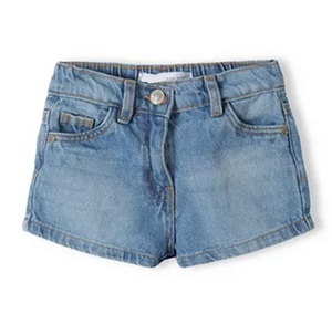 Oferta: Shorts Lavados Estilo Urbano, Pantalones Deportivos Casuales para Hombre y Mujer, Cintura Flexible, Color Sólido, Shorts de Mezclilla para Primavera/Verano para Chicas - Product Image 5