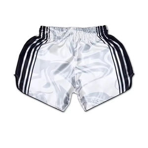 Vente en gros OEM ODM de shorts MMA et de boxe pour hommes et femmes de haute qualité personnalisables pour adultes en Muay Thai & Fight Sports THT WEARS - Product Image 2
