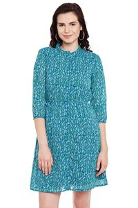 Robe à manches longues pour femmes, grande taille, imprimé cœur, manches longues, col bateau, robes pour femmes - Product Image 5