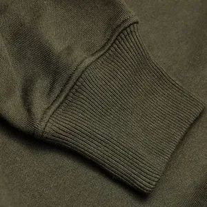 Última moda pulóver grueso hombres sudaderas logotipo personalizado liso sudadera Streetwear Casual cálido invierno estilo mencustom - Product Image 5
