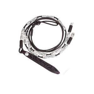 ROYAL INTRNATIONAL - Riendas Romel de Cuero Crudo Trenzado a Mano de Buena Calidad, Color Castaño, para Equipo de Carreras de Caballos - Product Image 1