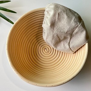 Cestas de fermentación de pan de masa madre hechas a mano, de ratán sostenible, para repostería. - Product Image 2