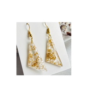 Pendiente de resina epoxi para fiesta de boda para mujer, uso hecho a mano, estilo de tendencia, accesorios de joyería de moda, pendiente de resina - Product Image 4