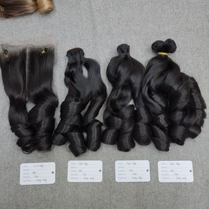 ผมเด็กเด้งดึ๋งหยิกผมผู้บริจาคเงางามคนเวียดนาม - Product Image 5