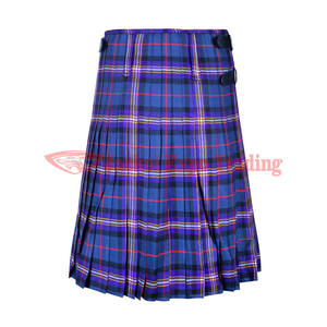 Tartan maçonnique traditionnel des Highlands Kilts de tuba écossais faits à la main de taille personnalisée de 8 mètres pour hommes - Product Image 5
