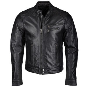 Chaqueta de Cuero para Hombre, Última Moda, Chaqueta de Invierno, Venta al por Mayor, Precio Económico, Nuevo Estilo, Chaqueta de Cuero de Piel de Cordero para Hombre - Product Image 6