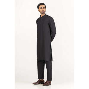 Pantalon en tissu mélangé non cousu Opus Serene, fermeture boutonnée, longueur longue - Product Image 5