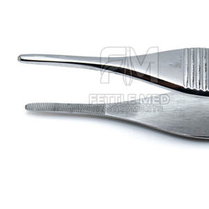 Pinzas Adson para Tejidos de 12 cm 1x2, Instrumento Quirúrgico de Acero Inoxidable, Pinzas Adson Médicas para Tejidos - Product Image 5