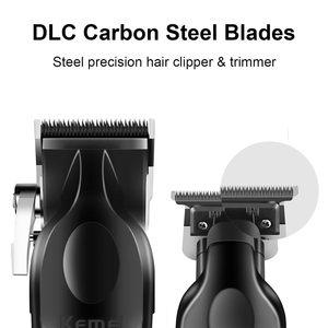 Tondeuse Électrique Professionnelle Sans Fil pour Hommes, Kit de Coiffure Rechargeable USB, Tondeuse à Barbe et Rasoir pour Effet Dégradé - Product Image 5