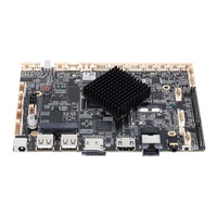 Rockchip RK3288 Placa base de desarrollo industrial Wifi BT LAN 4G LVDS 2G + 32G ARM Embedded Industrial Android Linux RK3288 Board