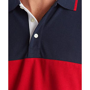 Polo de Manga Corta Adaptable para Hombre con Botones Magnéticos, Ajuste Personalizado, Nuevo Diseño, Malla Impresa, Alta Seguridad - Product Image 5