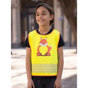 Gilet di Sicurezza Personalizzato Funtastic Wildlife per Bambini, per Avventure all'Aperto e Attrezzatura di Sopravvivenza - Product Image 1