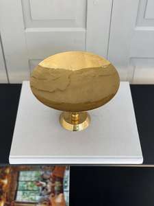 Cuenco de fruta Minakari de latón colorido hecho a mano, cuenco de fruta seca artesanal de Metal decorativo para decoración del hogar - Product Image 5