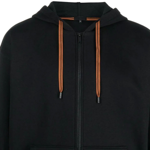 Impression de logo personnalisée Nouveau design Hommes Sweat-shirts à fermeture éclair Qualité supérieure Dernier style Sweat-shirt à fermeture éclair intégrale pour hommes Service OEM - Product Image 6