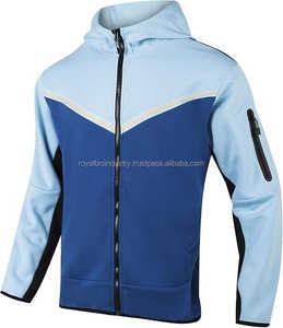 Conjunto Deportivo de Fútbol para Hombre, Diseño Moderno, con Cierre, 100% Algodón, Ropa Deportiva Informal - Product Image 2