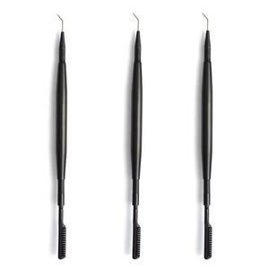 Outil de levage de cils de salon de beauté de qualité supérieure Outil de maquillage professionnel végétalien en acier inoxydable pour le lifting des sourcils et le soin des cils - Product Image 1