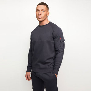 Nuevo invierno para hombre Slim Fit 100% algodón transpirable Streetwear Jogging chándal con logotipo personalizado en la espalda - Product Image 1