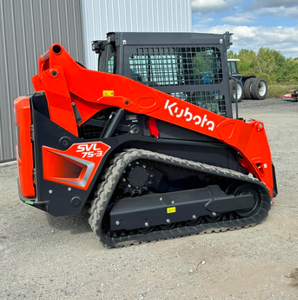 Livraison gratuite Kubota SVL75 3 Mini chargeuse tracteur chargeuse frontale chargeuse sur pneus moteur à noyau pompe à roulement boîte de vitesses PLC - Product Image 6