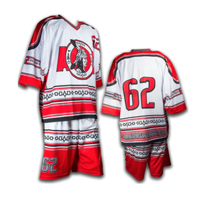 Uniforme de Lacrosse Reversible de Calidad Profesional, Talla Grande, Impresión por Sublimación Personalizada, Tejido de Poliéster Transpirable - Product Image 2