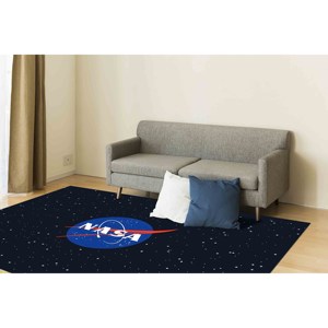 Alfombra de la NASA: Cielo estrellado, alfombra moderna y colorida para dormitorio, alfombra suave no tejida - Product Image 2
