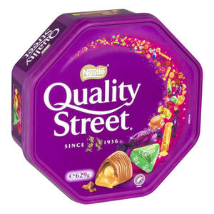 Venta al por mayor Nestlle Quality Street Tin 813G, Venta caliente Chocolates surtidos, Dulces de la mejor calidad, Precio de fábrica Regalo de dulces a granel - Product Image 4