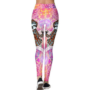 Legging à sublimation Nouveau legging de yoga fitness pour femmes avec logo personnalisé Nouvelle tendance Legging de yoga fitness par sublimation - Product Image 1