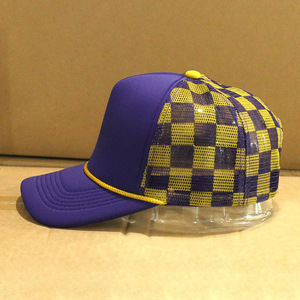 OEM de alta calidad 5 paneles personalizados 3D bordado Logo Gorras hombres niños gorras de béisbol malla gorras de camionero - Product Image 3