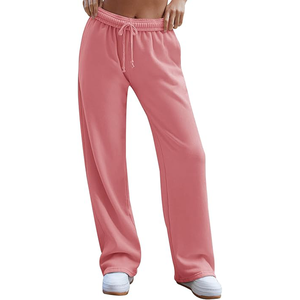 Streetwear <b>y2k</b> Style Baggy loose straight <b>trousers</b> for women light weight <b>trousers</b> Customizable low waist <b>trousers</b> for Women - Product Image 1