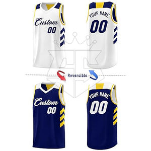 Nouvelle conception personnalisée uniformes de basket-ball réversibles uniformes de basket-ball réversibles bon marché - Product Image 5