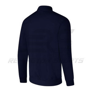 แจ็กเก็ตมีซิปครึ่งซิปสำหรับผู้ชายแจ็กเก็ตกีฬากลางแจ้งขนาดพลัสไซส์ออกแบบโลโก้ได้ตามต้องการ - Product Image 5