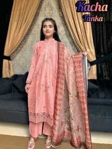 Top qualité dames kameez shalwar design coton/pelouse Shalwar Kameez costumes coton imprimé/costumes de pelouse pakistanais salwar kameez - Product Image 3