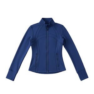 New Autumn Winter Women <b>Yoga</b> <b>Jacket</b> Quick Drying Breathable Windproof Spandex Nylon Animal Print Zippers Tight Fitting Fitness - Product Image 1