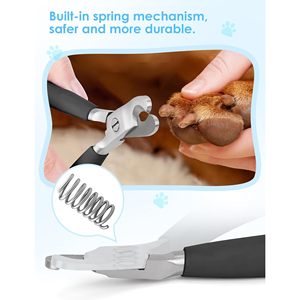 Coupe-ongles pour chien à grande ouverture pour grands chiens coupés comme du beurre, coupe-ongles pour chien robuste, rasoir entièrement en métal tranchant - Product Image 6